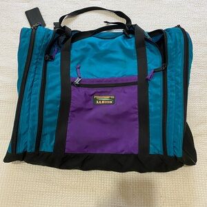 L.L. Bean | Bags | Ll Bean 20 934 Archive Waxed Canvas Weekender 